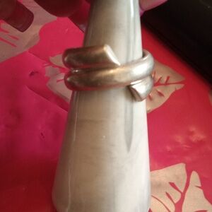 BEAUTIFUL❤️BEAUTIFUL🤩 SOILD S.925 STERLING SILVER VERY THICK KINDA HEAVY Siz 9